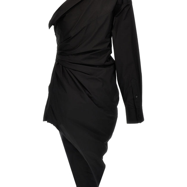 Alexander Wang Black Cotton Short Dress