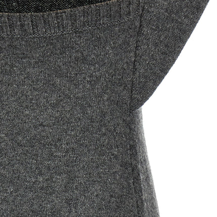Courrèges Gray Wool Midi Dress