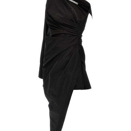 Alexander Wang Black Cotton Short Dress