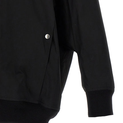 Rick Owens Black Nylon Bomber