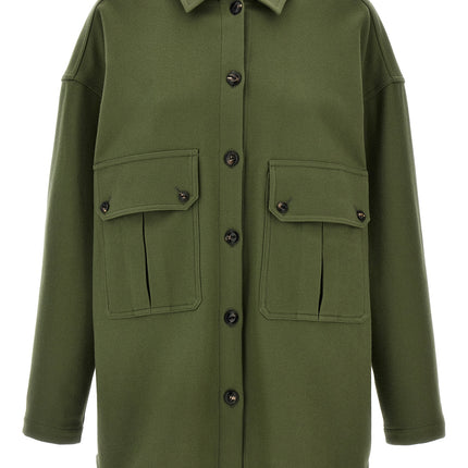 Fortela Bicolor Virgin Wool Blouse