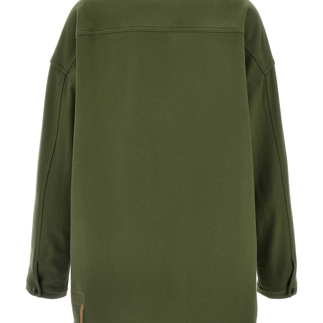 Fortela Bicolor Virgin Wool Blouse