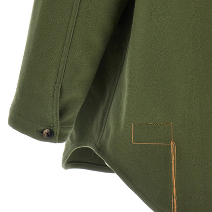 Fortela Bicolor Virgin Wool Blouse