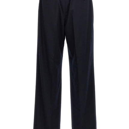CELLAR DOOR Blue Polyethylene Casual Pants