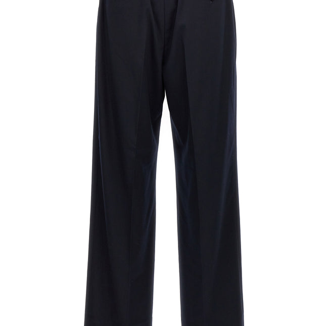 CELLAR DOOR Blue Polyethylene Casual Pants