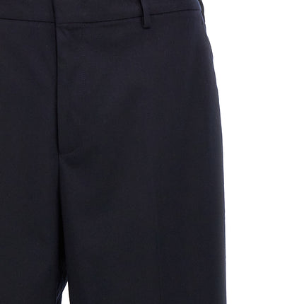 CELLAR DOOR Blue Polyethylene Casual Pants