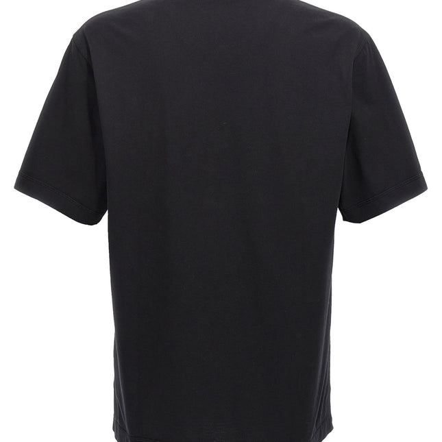 Burberry Black Cotton T-Shirt