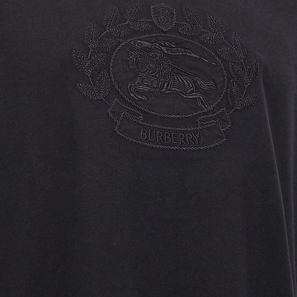 Burberry Black Cotton T-Shirt