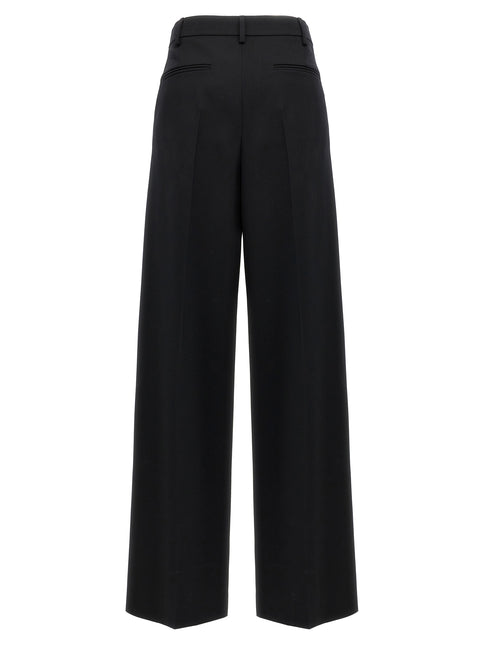 Valentino Garavani Black Virgin Wool Dress Pants