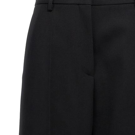Valentino Garavani Black Virgin Wool Dress Pants