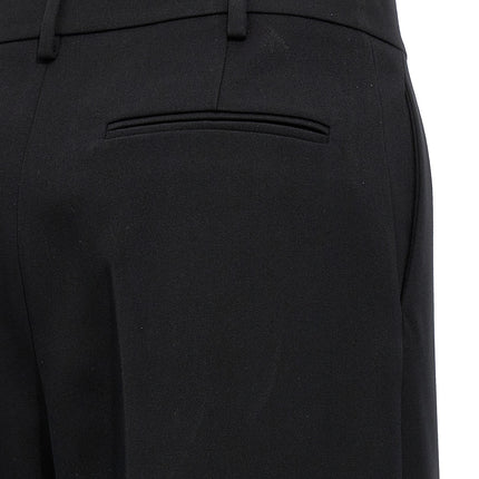 Valentino Garavani Black Virgin Wool Dress Pants