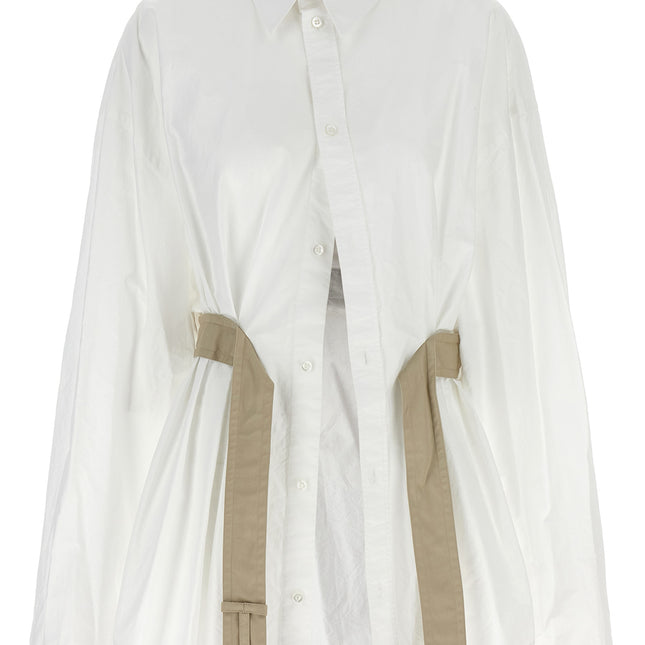 Balenciaga White Cotton Blouse