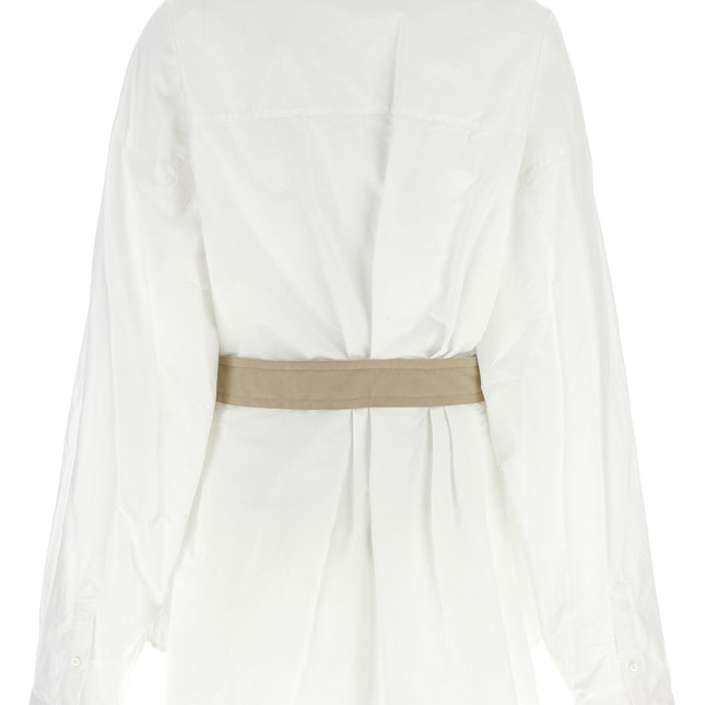 Balenciaga White Cotton Blouse