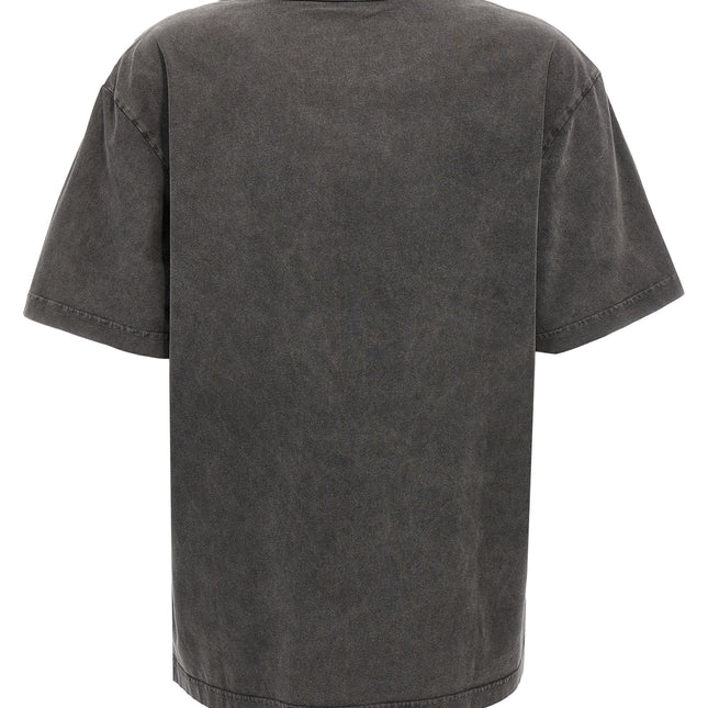 T BY ALEXANDER WANG Gray Cotton T-Shirt