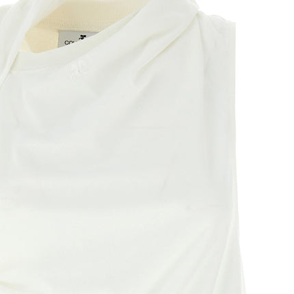 Courrèges White Cotton Long Sleeve T-Shirt