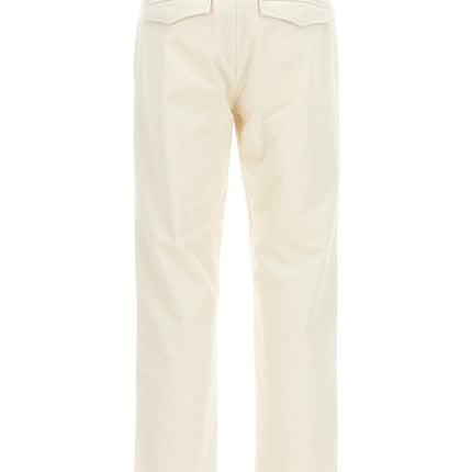 Department 5 White Cotton Casual Pants