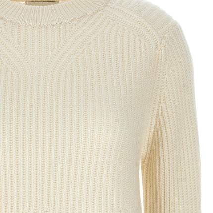 Loulou De Saison White Cashmere Cardigan