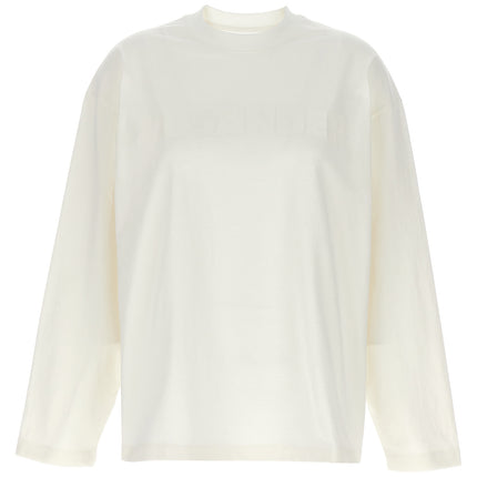 Jil Sander White Cotton Long Sleeve T-Shirt