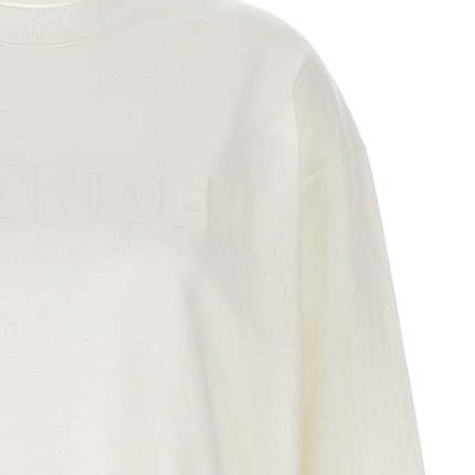 Jil Sander White Cotton Long Sleeve T-Shirt