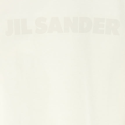 Jil Sander White Cotton Long Sleeve T-Shirt