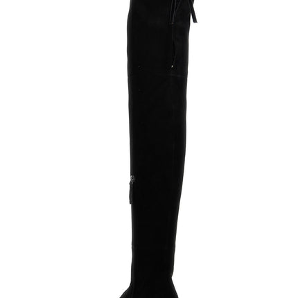 Roger Vivier Black Goatskin Over The Knee