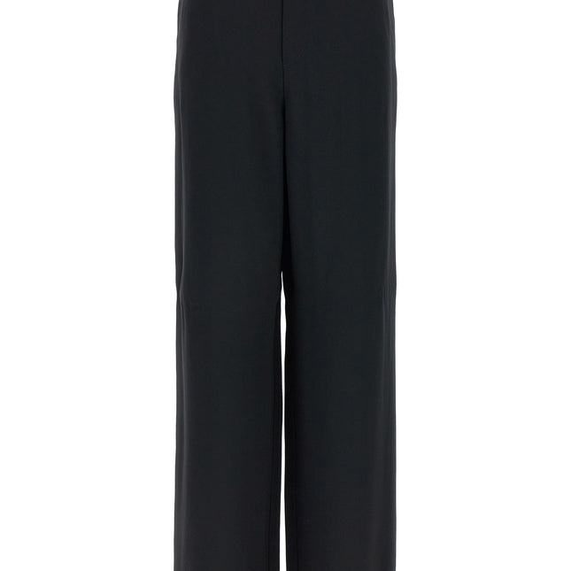 Moschino Black Acetate Casual Pants