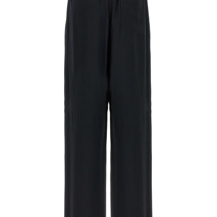 Moschino Black Acetate Casual Pants