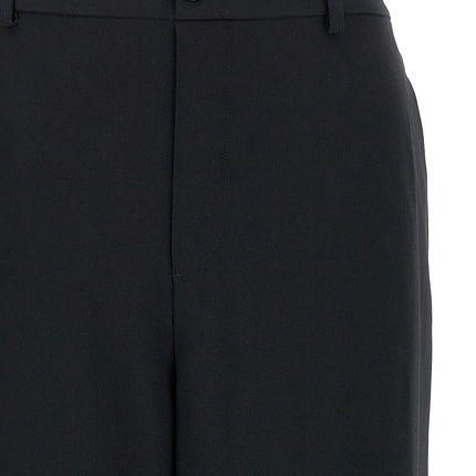 Moschino Black Acetate Casual Pants