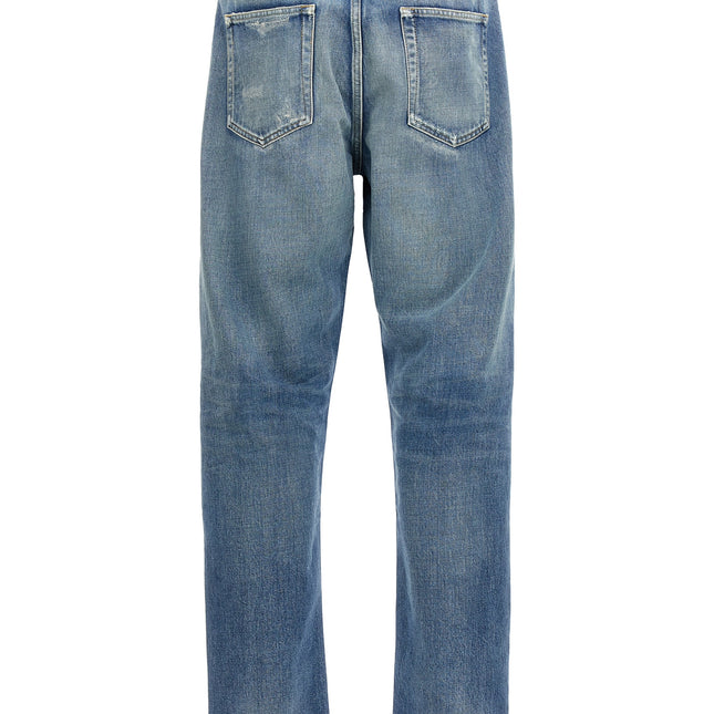 Fear Of God Blue Cotton Straight-Leg Jeans