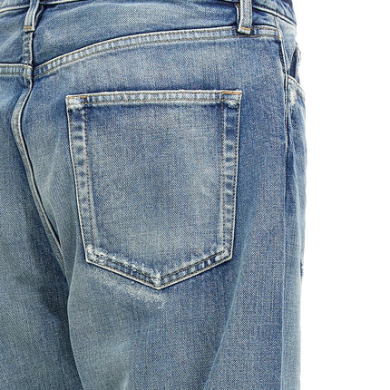 Fear Of God Blue Cotton Straight-Leg Jeans