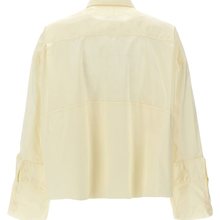 MM6 Maison Margiela White Cotton Blouse