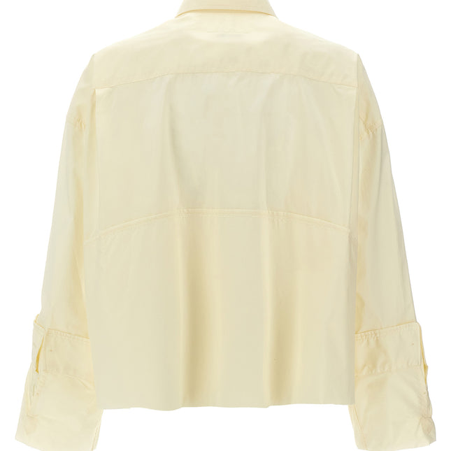 MM6 Maison Margiela White Cotton Blouse