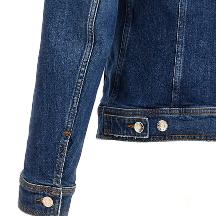 Dolce & Gabbana Blue Cotton Denim Jacket