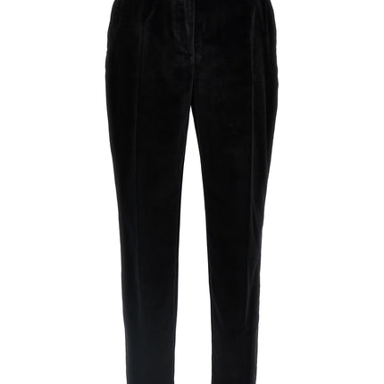 Dolce & Gabbana Black Cotton Dress Pants