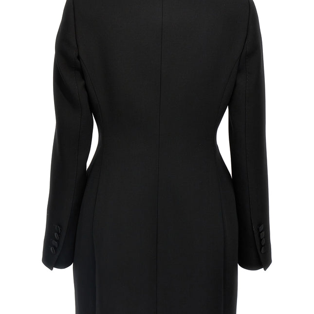 Dolce & Gabbana Black Virgin Wool Blazer