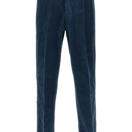 PT Torino Blue Cotton Casual Pants