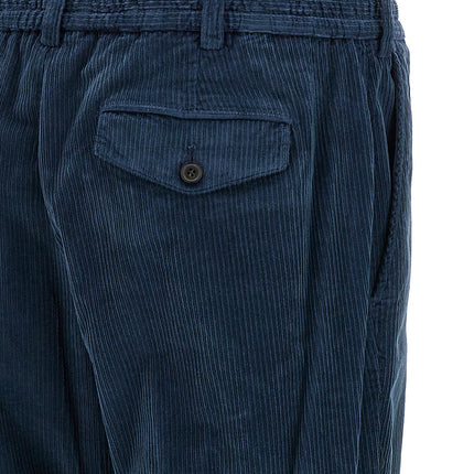 PT Torino Blue Cotton Casual Pants