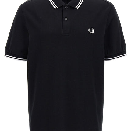 Comme Des Garçons Bicolor Cotton Polo Shirt