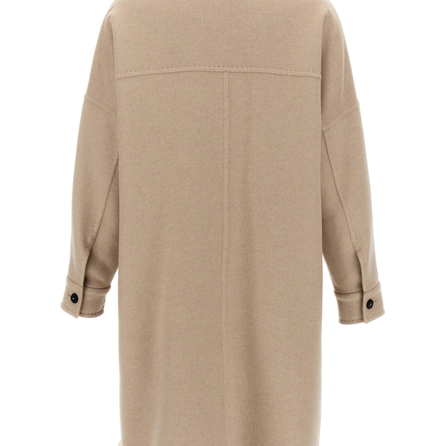 Max Mara Beige Cashmere Coat
