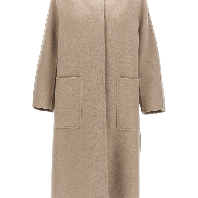Max Mara Beige Cashmere Coat