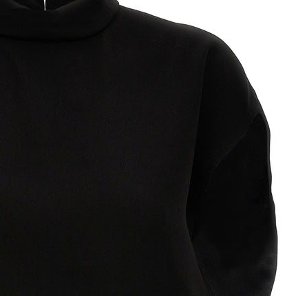 Max Mara Black Triacetate Short Dress
