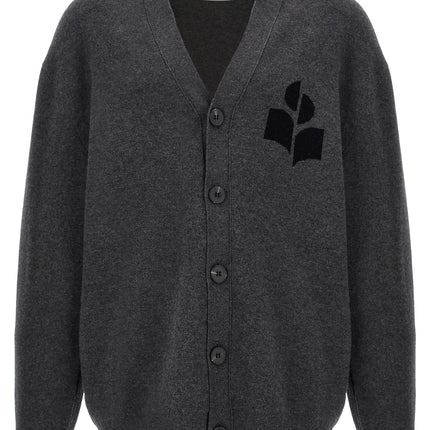 MARANT Gray Cotton Cardigan