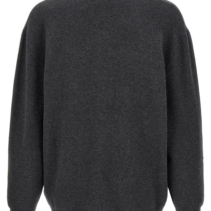 MARANT Gray Cotton Cardigan