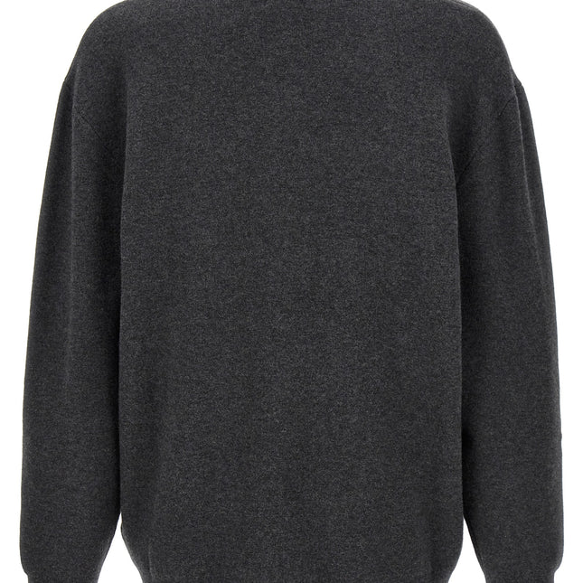 MARANT Gray Cotton Cardigan