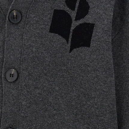MARANT Gray Cotton Cardigan