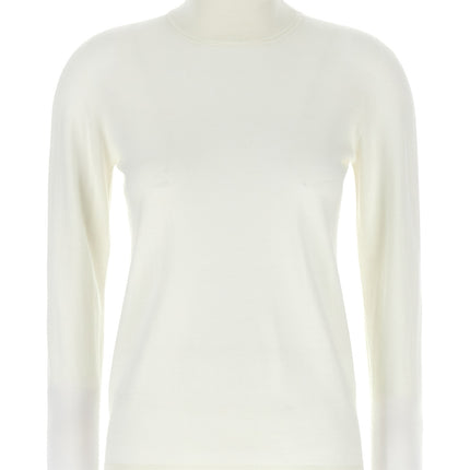 Max Mara White Virgin Wool Cardigan