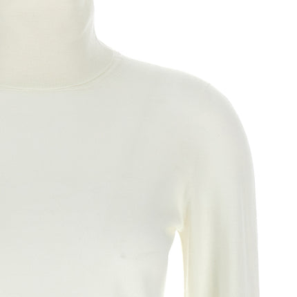 Max Mara White Virgin Wool Cardigan