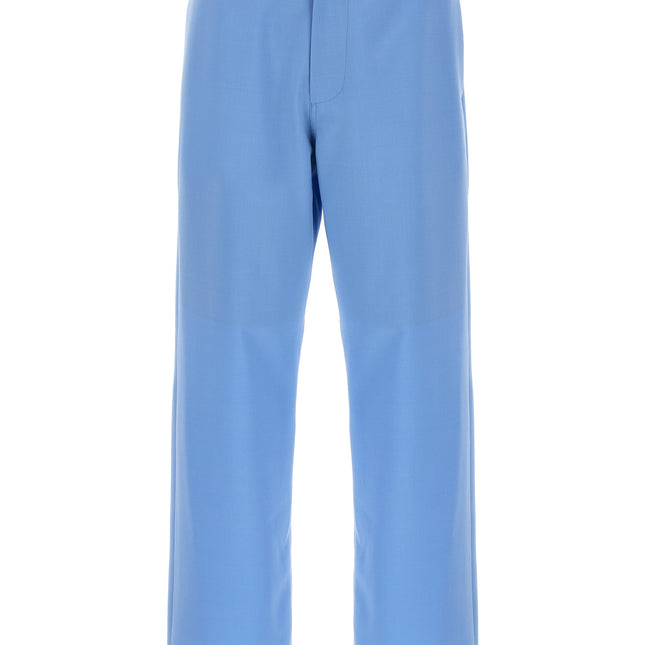 Marni Blue Polyester Casual Pants