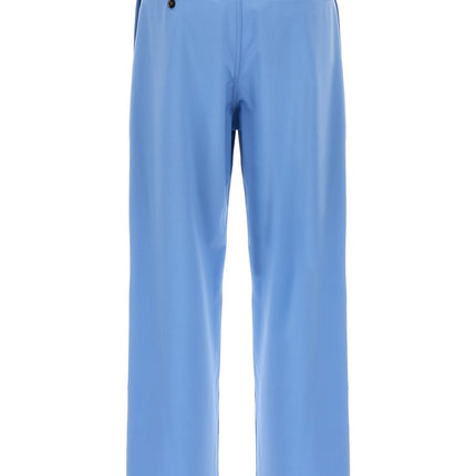 Marni Blue Polyester Casual Pants
