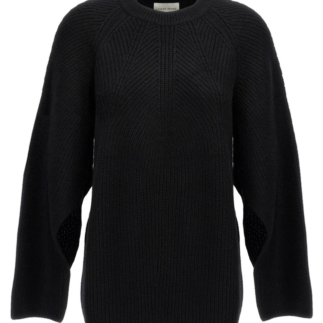 Loulou De Saison Black Cashmere Cardigan